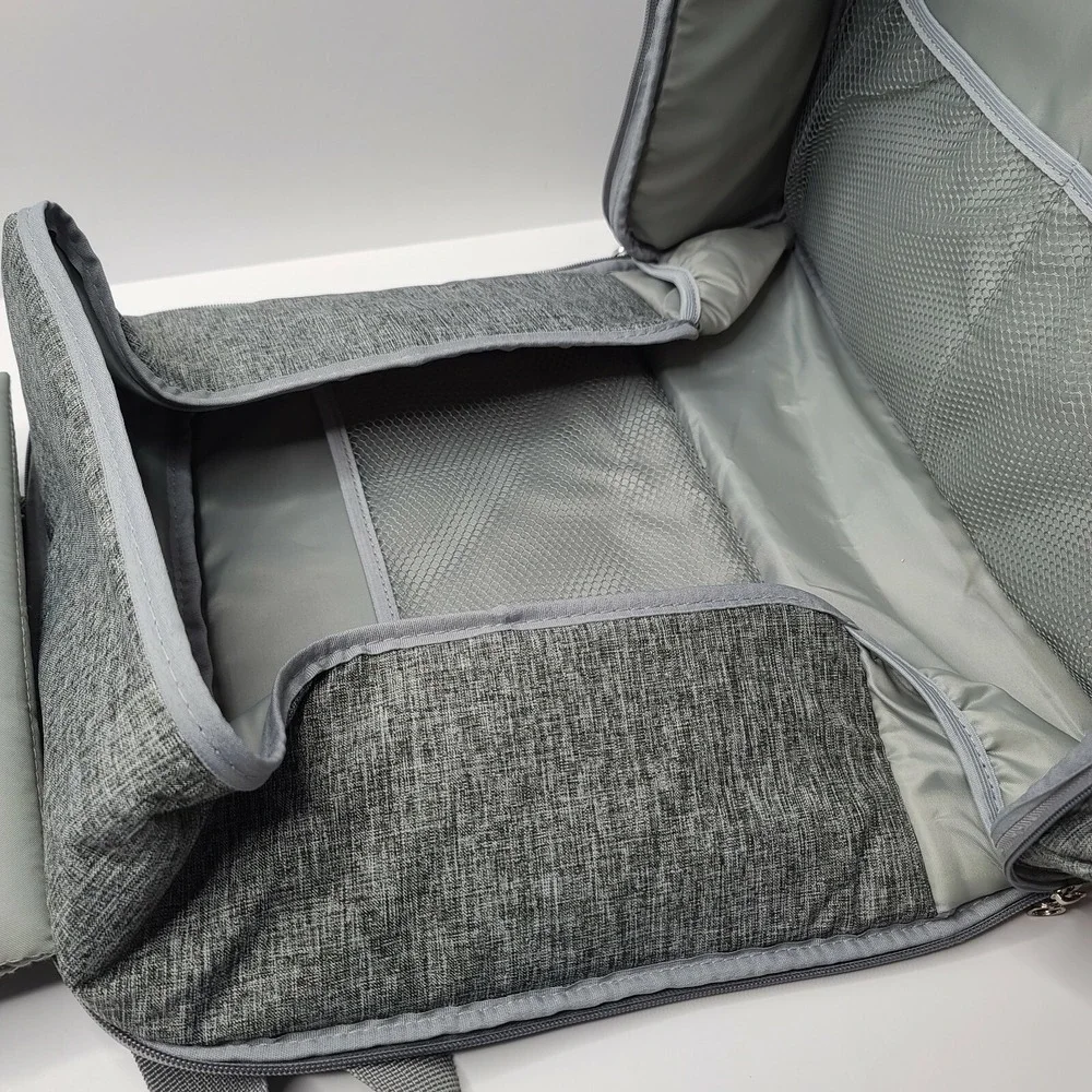 Scuddles Travel Bassinet 3-in-1 Baby Bed Diaper Bag Changing Station Easy Travel